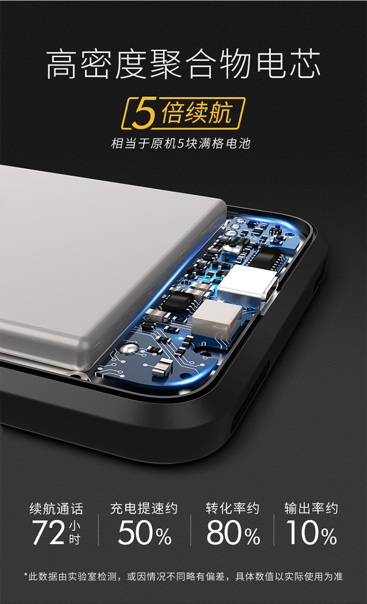 Táo Clip sạc điện Po 7 6 6s di động vỏ điện thoại gắn nhanh phí dành riêng 8plus phí đèn flash màu đỏ dây nhỏ nữ mỏng di động dung lượng cao pin sạc kẹp kho báu - Ngân hàng điện thoại di động sạc dự phòng không dây iphone
