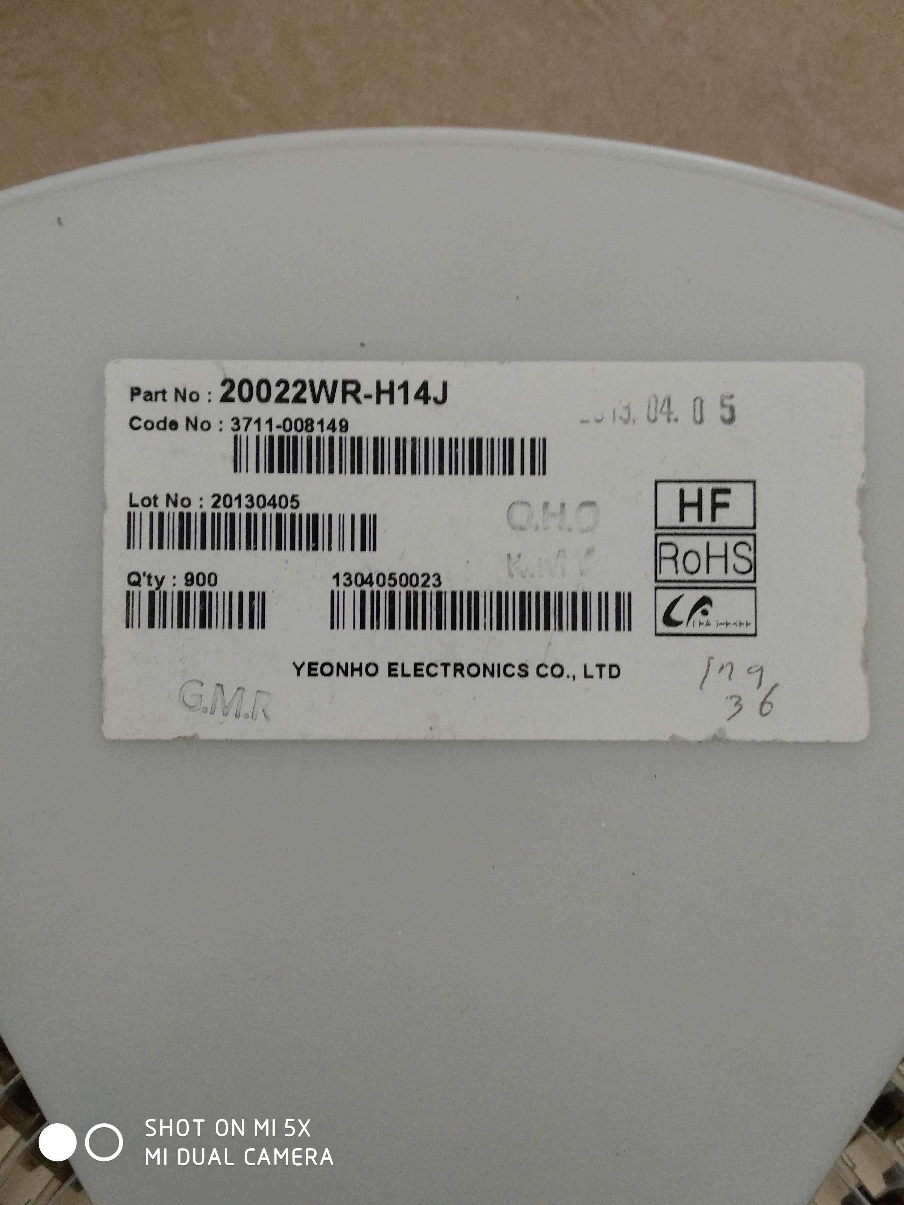 New imported game machine high voltage board socket patch 14 feet 20022WR-H14J