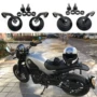 Gương chiếu hậu sửa đổi xe máy retro Cub 500 Iron Horse 400 Ke soco Tianjun Longjia 250 tay lái gương mua gương xe máy