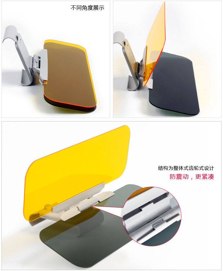 Anti-Glare High Beam Light Blocker, Strong Light Car Anti-Glare Night Vision Sun Visor, Day and Night Dual-Use Sun Protection Goggles