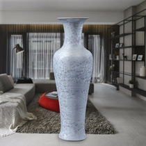 Jingdezhen Ceramics Brief Modern Ground Floor Large Vase Crystalline Glazed Living-room Hotel Opening Ceremony Decoration Pendulum