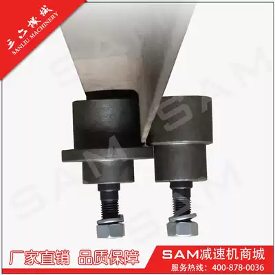 SAS20L type fall arrester pointing wheel lifting platform guide wheel No. 6 angle iron track cargo elevator moving pulley