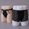 Men's Underwear Model Hollow White Plastic Mannequin for Underwear Display and Photography
