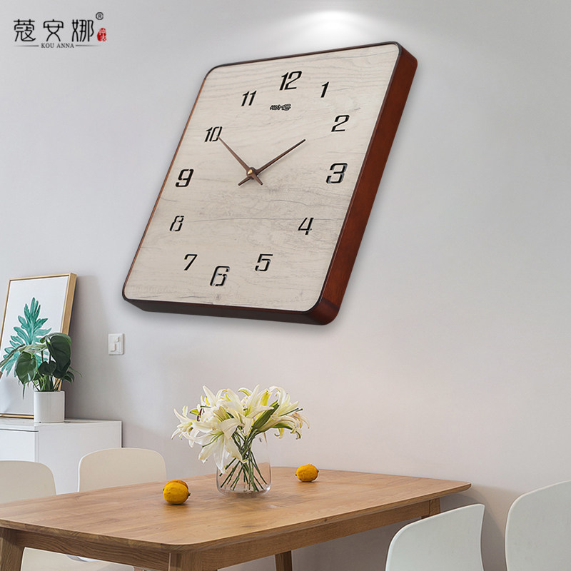 Electric meter box decoration painting with watch and watch electric gate box shielded from weak electric distribution box Electric meter box hanging clock decorated with creative clock