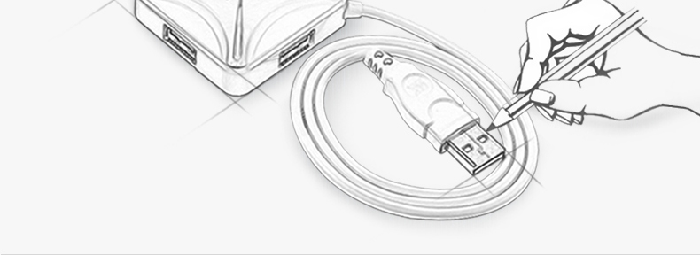 Wang Biao SSK chiến tranh bốn cổng USB mở rộng máy tính hub USB kéo Bốn hub chia usb - USB Aaccessories quạt mini để bàn sạc pin