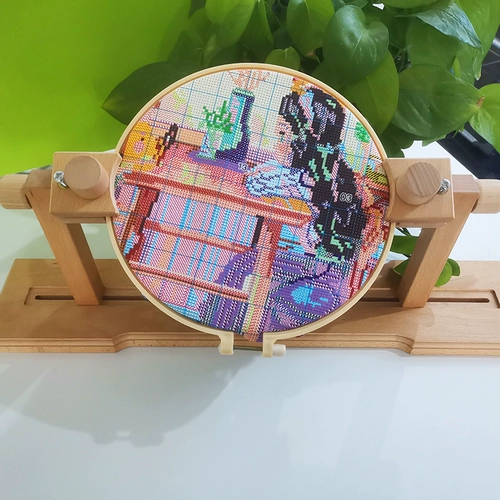 Вышитый перекрестный полка Home Home Universal складной микшер.