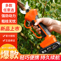 Engine Wood Electric Repair Branch Cut Lithium Battery Charge Portable Electric Clippers 3 Cm Opening Coarse Branches Fruit Tree Electric Scissors