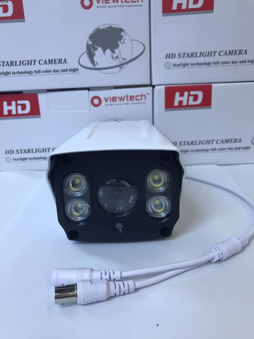 HD wide-angle infrared camera surveillance camera waterproof simulation probe old old-fashioned monitor night vision