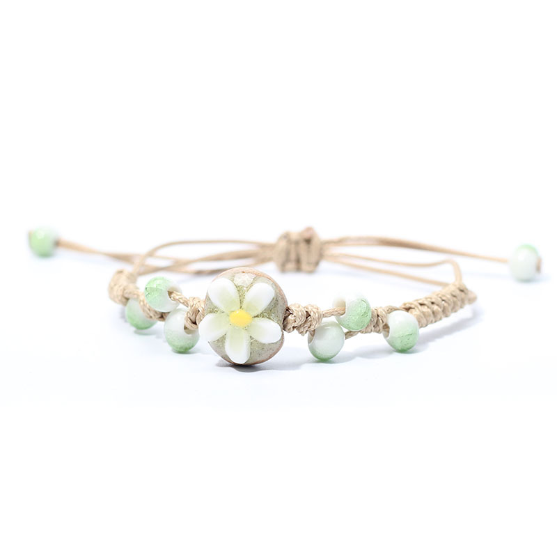 Students, department of ceramic bracelet female han edition and contracted and pure and fresh move joker picking girlfriends handcrafted SL009