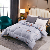 Quilt Winter quilt Student dormitory single 1 5m thickened warm quilt household double 1 8 meters 6 pounds of futon pad