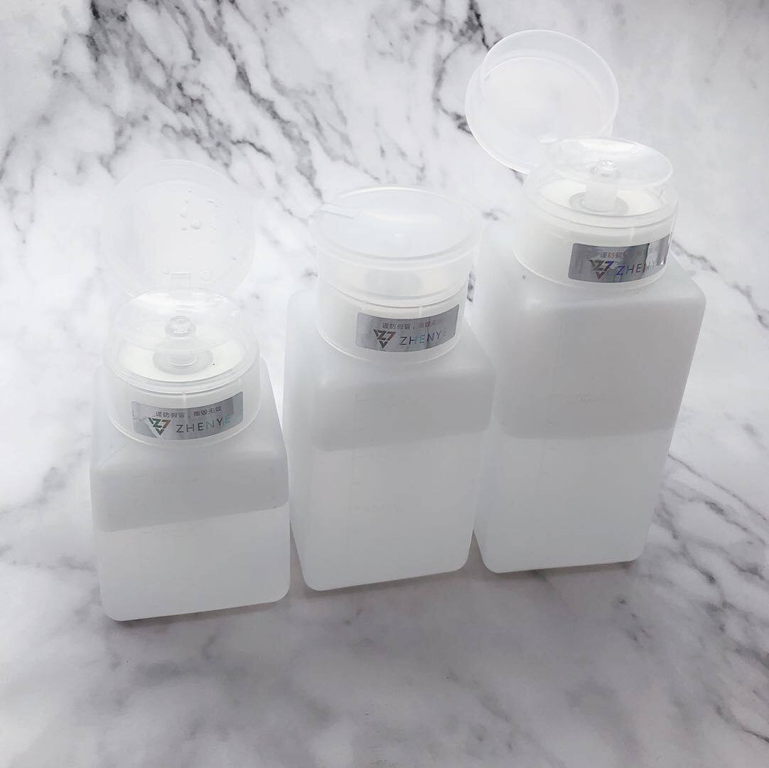 Mobile phone repair manicure alcohol bottle plastic industrial push-type automatic industrial leak-proof corrosion-resistant washing board kettle