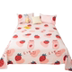 Washed cotton student girls' double children's brushed sheets