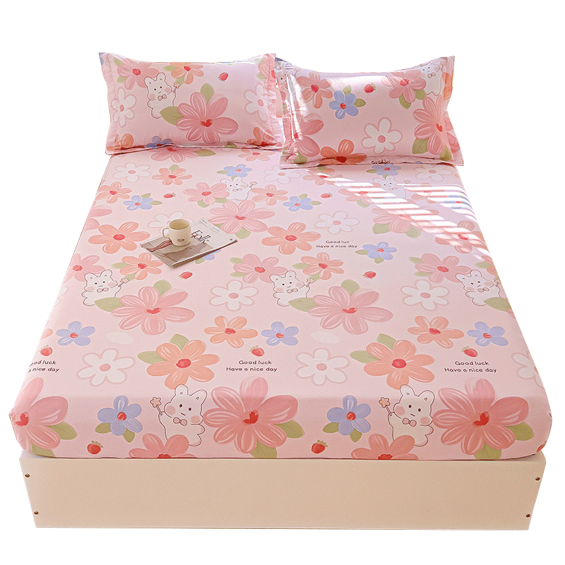 Pure cotton beds single part of all cotton beds 2024 new bed single table dreams mattress protective cover all -inclusive bed cover dust prevention