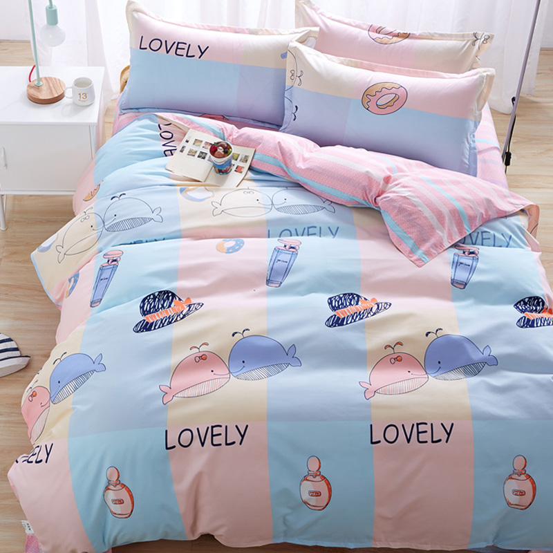 Quilt cover single piece student dormitory single double 150x200x230 quilt cover autumn men and women 1 5m1 8m quilt