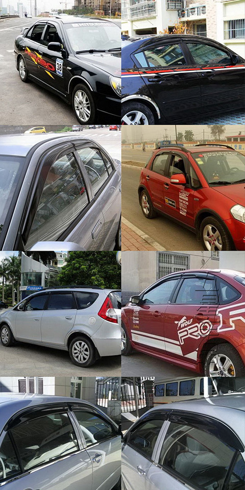 Lông mày cửa sổ mưa phù hợp với tấm che nắng Iveco Baodi, sân nội tạng, Tor V, tấm mưa, mưa và mưa miếng dán nano gương chiếu hậu