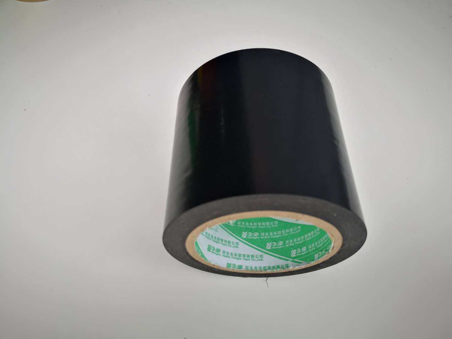 Black floor warning tape 100MM*19Y Yongle warning sign tape Suzhou factory shop hot sale