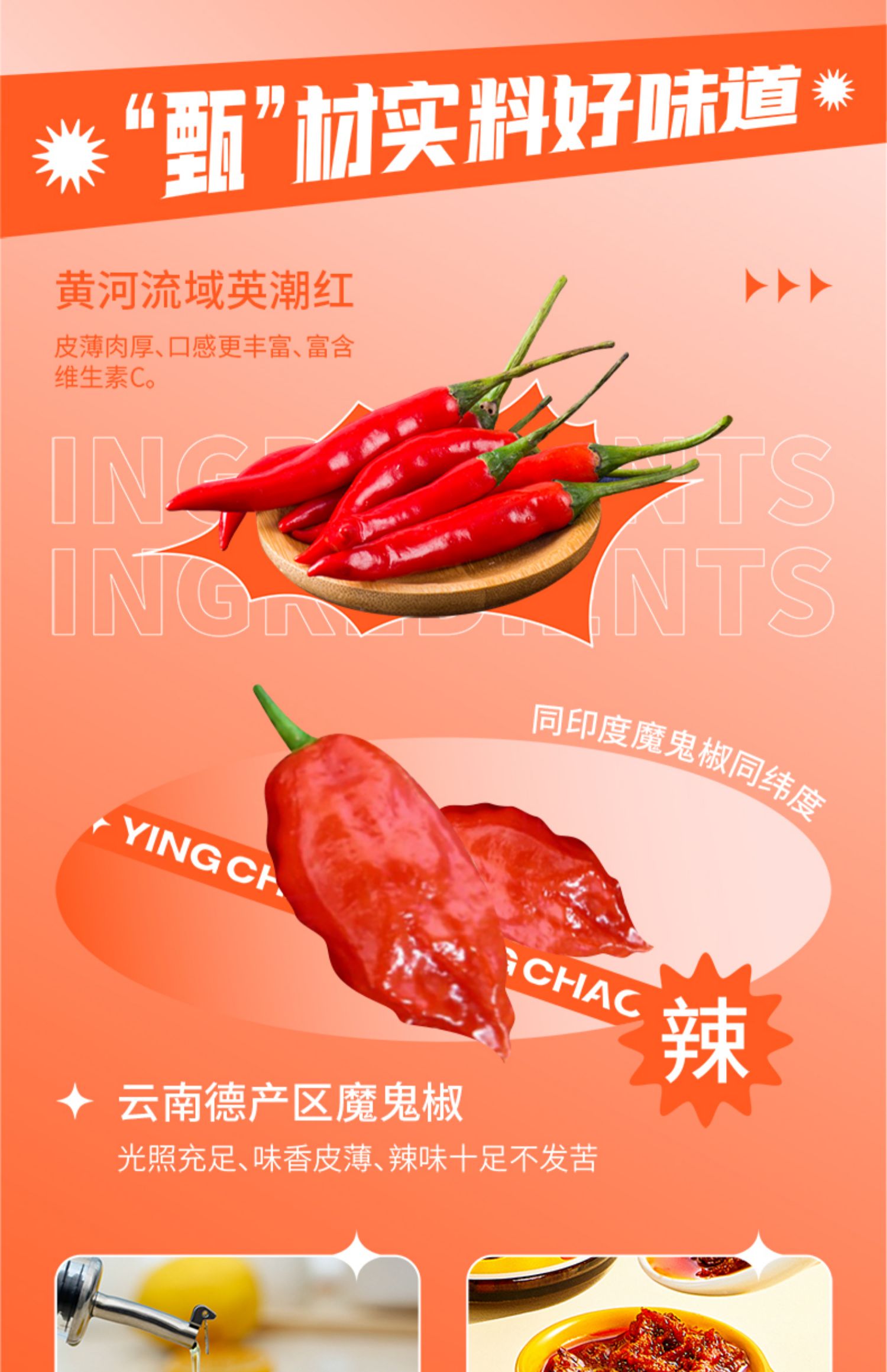 【英潮】魔鬼特辣酱拌饭酱210g*2瓶