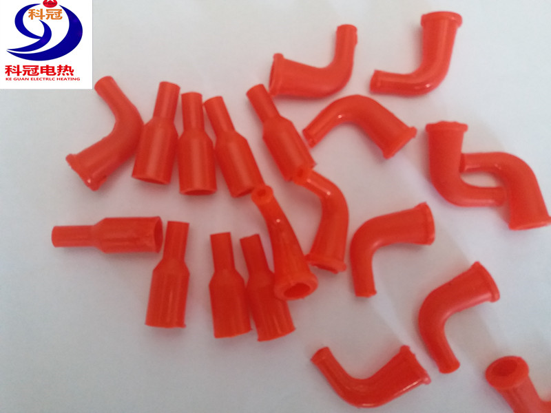 Heating tube high temperature resistant protective cover electric heating tube waterproof protective cover silicone insulating sleeve insulating sleeve rubber sleeve