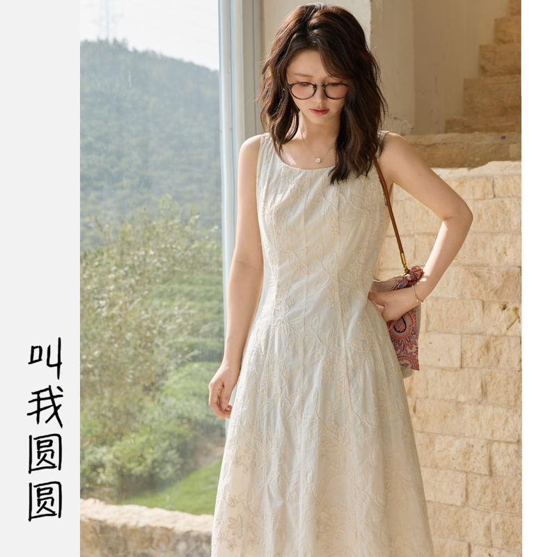 Yuan Yuan [Venus] Design High-End Jacquard Fresh and Elegant Dress Yy 11671