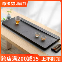 Natural Wujin Stone tea tray simple home tea table whole stone large small tray free lettering Tea Sea