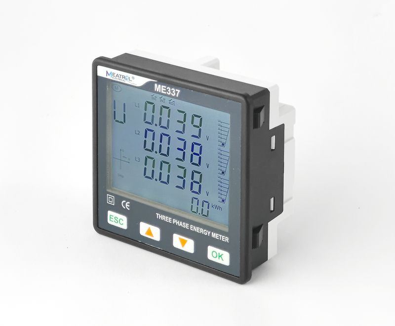 [Pinyan Direct Sales] Me337 Panel Multi-Functional Three-Phase Meter Power Meter Does Not Contain Roche Coil