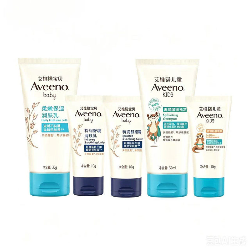 【19.9任选3件】Aveeno/艾惟诺燕麦舒缓滋润洗护体验装