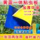 Yellow and Blue Integrated Sticky Insect Trap Board, Yellow Board and Blue Board Double-Sided Insect Trap Board for Greenhouse, Whitefly, Thrips, Small Black Fly, Tea Garden