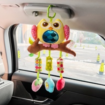 Newborn stroller pendant baby car safety seat toy baby comfort doll wind chime rattle doll