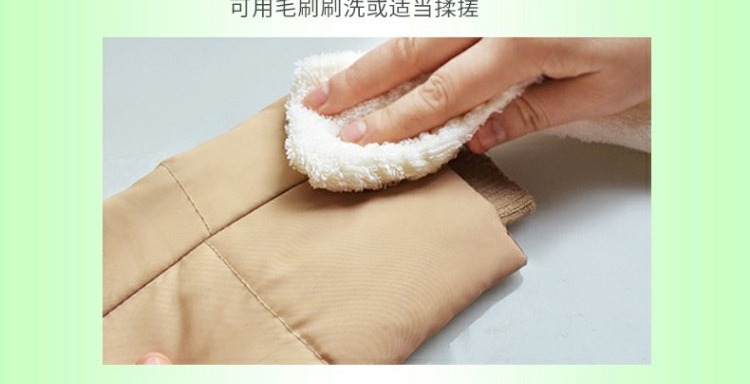 Lieneng xuống áo khoác khô nước sạch miễn phí còng vết bẩn cổ áo làm sạch vải lau khô chất lỏng làm sạch - Dịch vụ giặt ủi thuốc tẩy quần áo màu của hàn quốc	