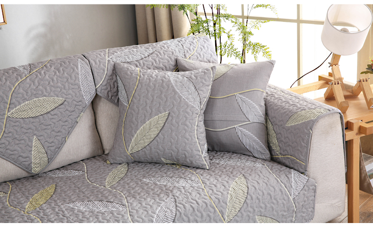Tùy chỉnh sofa đệm cotton bốn mùa vải chống trượt gối gối phong cách châu Âu đơn giản hiện đại gối - Ghế đệm / đệm Sofa nệm ngồi