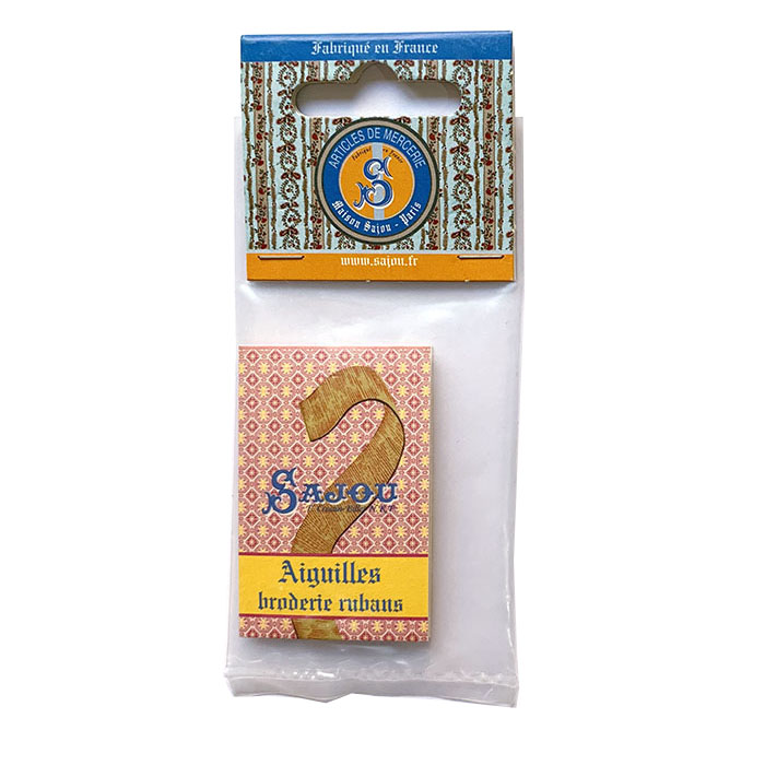 French needle 3 pink diamond block cover hand stitch stitch embroidery needle 20 needle French Au Chinois