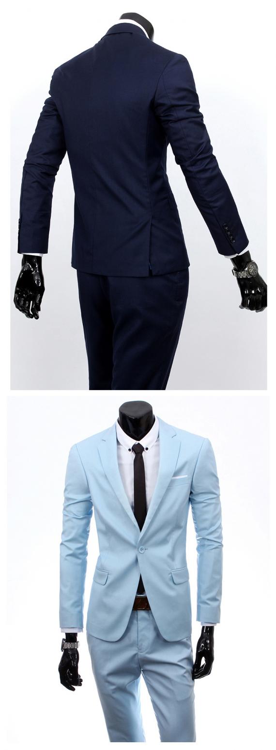 Bộ đồ công sở nam giới Bộ đồ kinh doanh nam Bộ đồ cưới vest nam cá tính