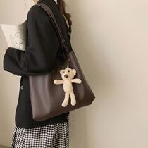 Japanese university girls bag can be loaded with books class commuter bag shoulder bag College large capacity shoulder bag