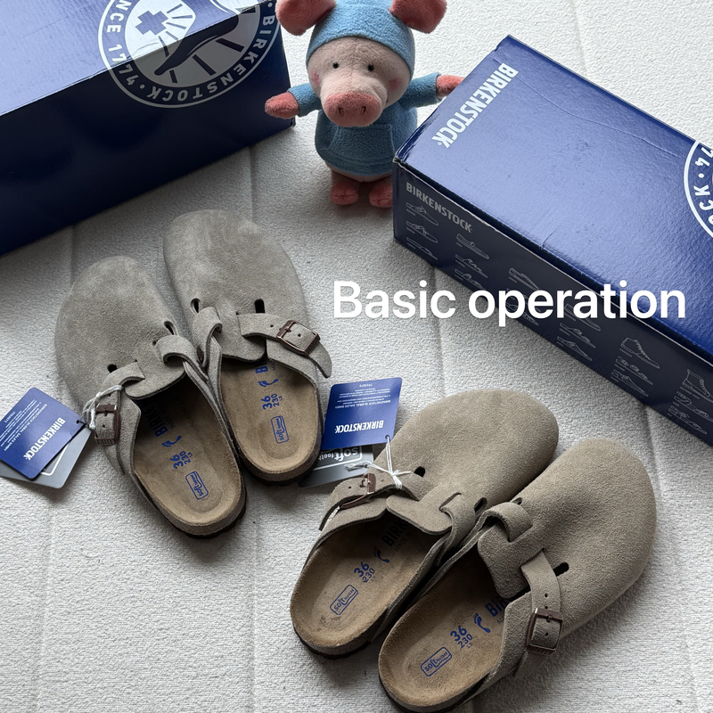 Birkenstock Birkenstock Leather Suede Soft-Soled Closed-Toe Slippers, Same Style for Men and Women Birkenstock Birkenstock Leather Suede Soft-Soled Closed-Toe Slippers, Same Style for Men and Women