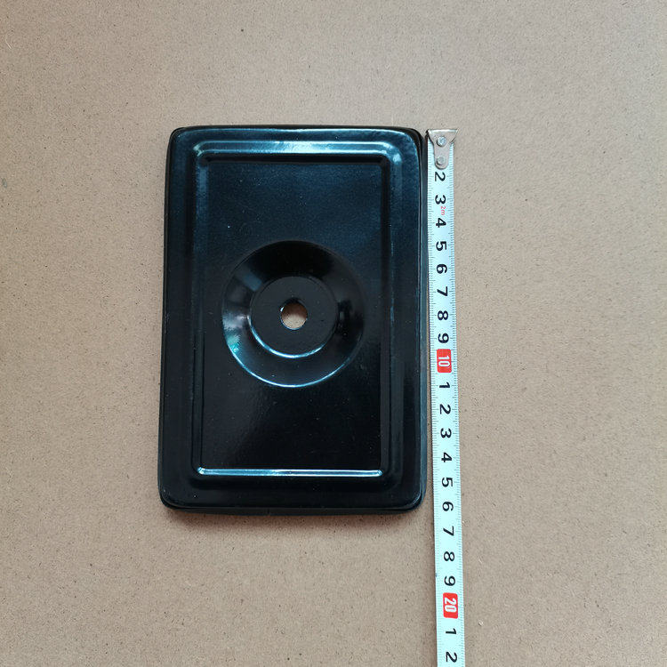 Clear grey door square cover smoke box with adhesive strip black thin thick iron cover fitting side sealing cover to warm coal stove