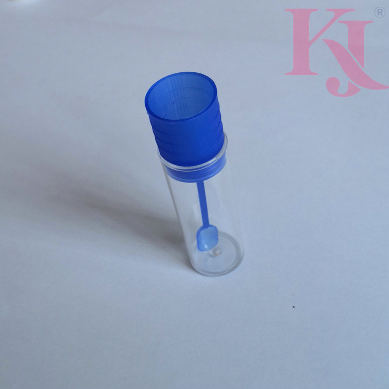 包邮10ml 12ml塑料采样杯尿液取样杯大便管 螺口带盖带刻度样品杯