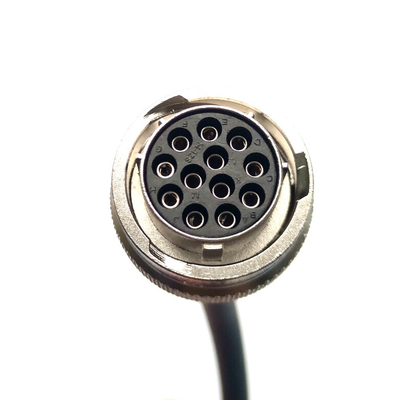 Abb Irb120 1200 Robot Control Cabinet R1.Smb Connector 12-Pin Female Plug 12P Communication Cable