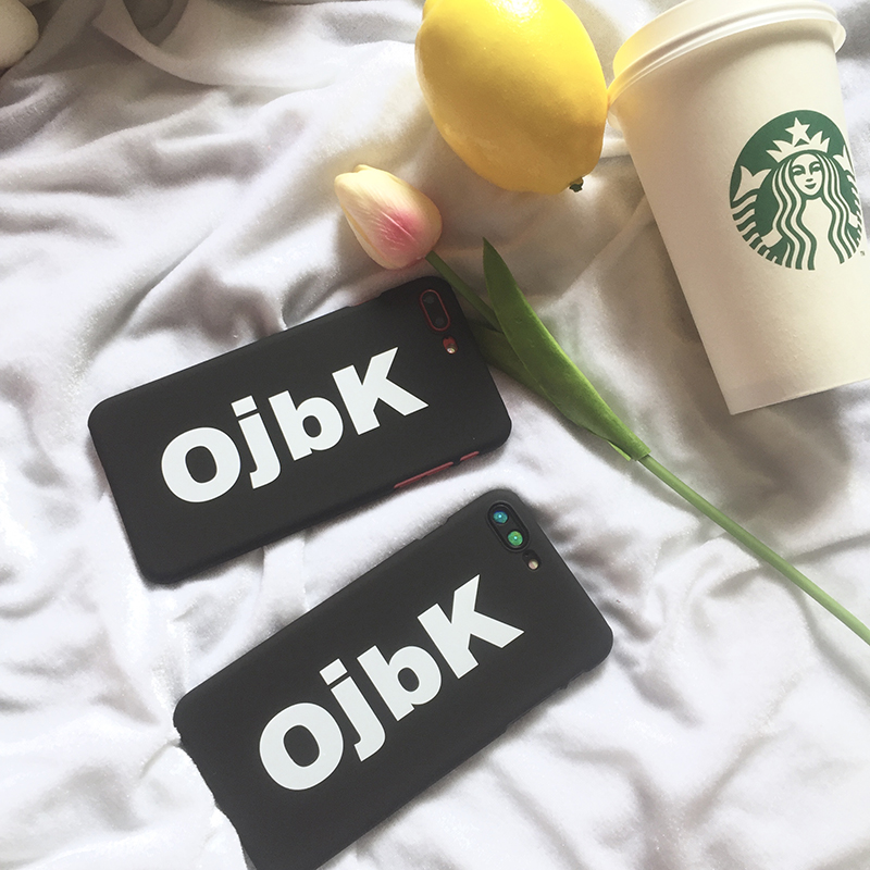 vỏ ojbk Tide thương hiệu 10X của Apple điện thoại iphone6s nam và nữ 8p sáng tạo cá tính 7plus châu Âu và Mỹ tối giản - Phụ kiện điện thoại di động ốp lưng oppo find x2