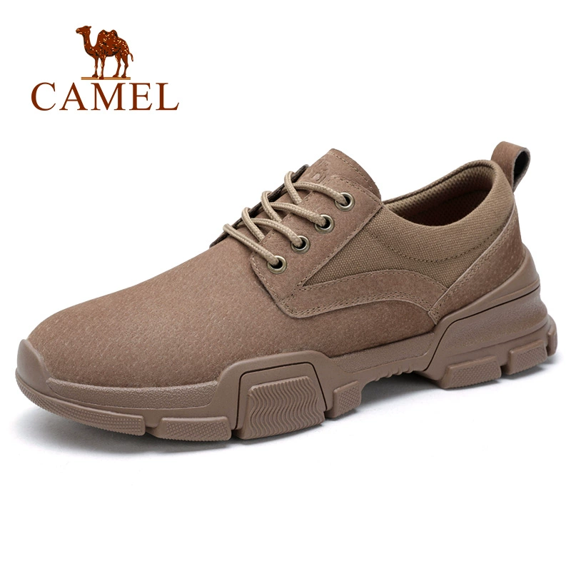 Giày nam camel lạc đà 2019 giày thể thao xu hướng cổ điển thoải mái mùa xuân 2019 giày nam hàn quốc A912541060 - Giày thấp