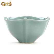 Tea cup of Yu kiln tea cup master cup of high-end tea cup opening to keep your porcelain personal cup