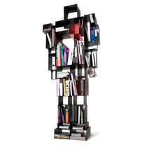 Easy Home Individuality Landing Shelve Bookcase Robot Bookcase Containing handout display cabinet Handheld exhibition shelf