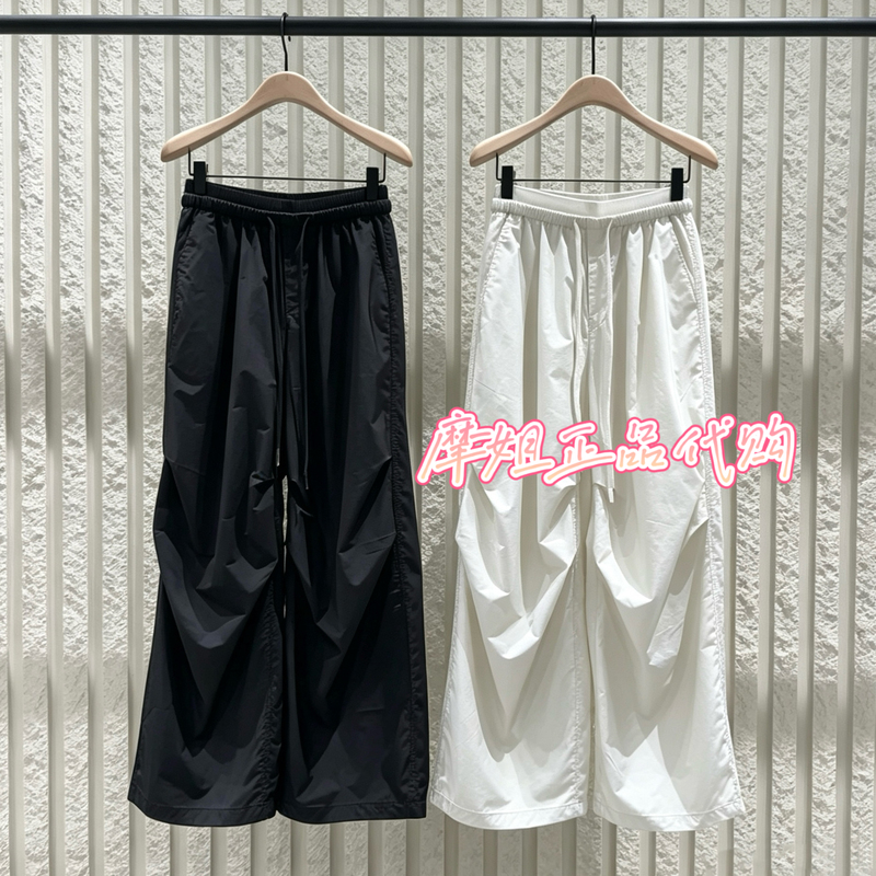 [Active Series] Genuine 2026 Summer New Parachute Pants with Patchwork Waist Sports Pants Mbf2Pat050