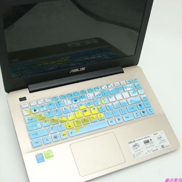 Bàn phím máy tính xách tay ASUS a43s máy tính xách tay f450j máy tính xách tay 14 inch y481l màng bảo vệ che bụi