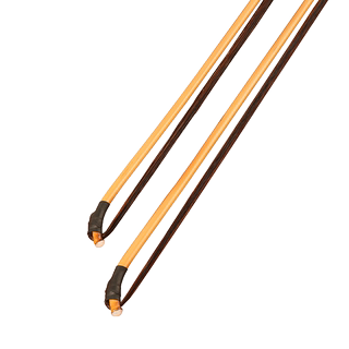 Jinghu Bow Brown Flower Ponytail Grade Examination Performance Hu Qin Bow Professional Qin Bow Bamboo Bow Pole Popular Jinghu Instrument Accessories