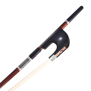 Deinmei double bass bow, bass bow ຂະຫນາດໃຫຍ່, ແບບເຢຍລະມັນຝຣັ່ງ double brazilian sandalwood ສີແດງ bass bow grade