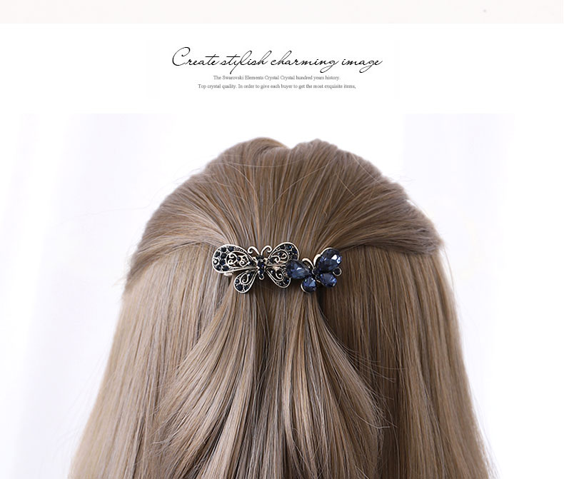Clip mũ nón kẹp tóc nữ Hàn Quốc retro nơ kẹp tóc kẹp đầu đầu clip người lớn kẹp tóc mùa xuân - Phụ kiện tóc kẹp tóc hàn quốc