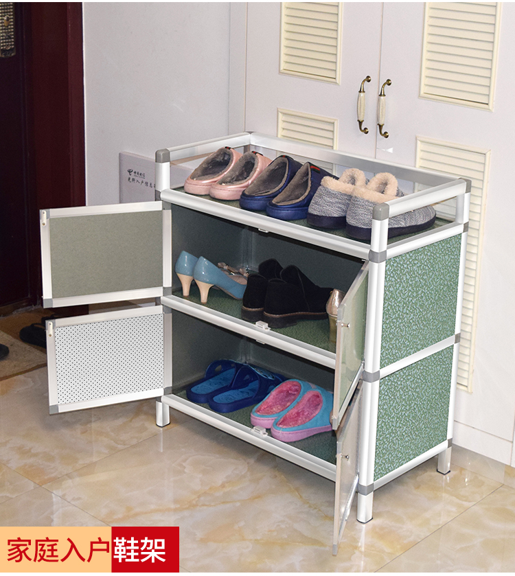 Tủ bên tủ đơn lưu trữ tủ bếp tủ bếp đa chức năng không rỉ nhôm hợp kim tủ tủ bếp tủ lưu trữ tủ - Buồng tủ giường