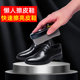 Quick-brightening shoe polishing oilless ຫນັງບໍາລຸງຮັກສານ້ໍາກ້າວຫນ້າ universal black brush shoe polish shoe artifact sponge shoe wax brush