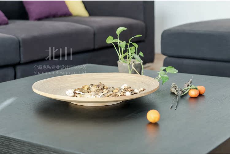 Nội thất nhà Beishan tùy chỉnh dày 10 cm mặt bàn Bắc Âu gió công nghiệp kiểu bàn cà phê ngắn phòng khách hiện đại đơn giản - Bàn trà ban ghe dep