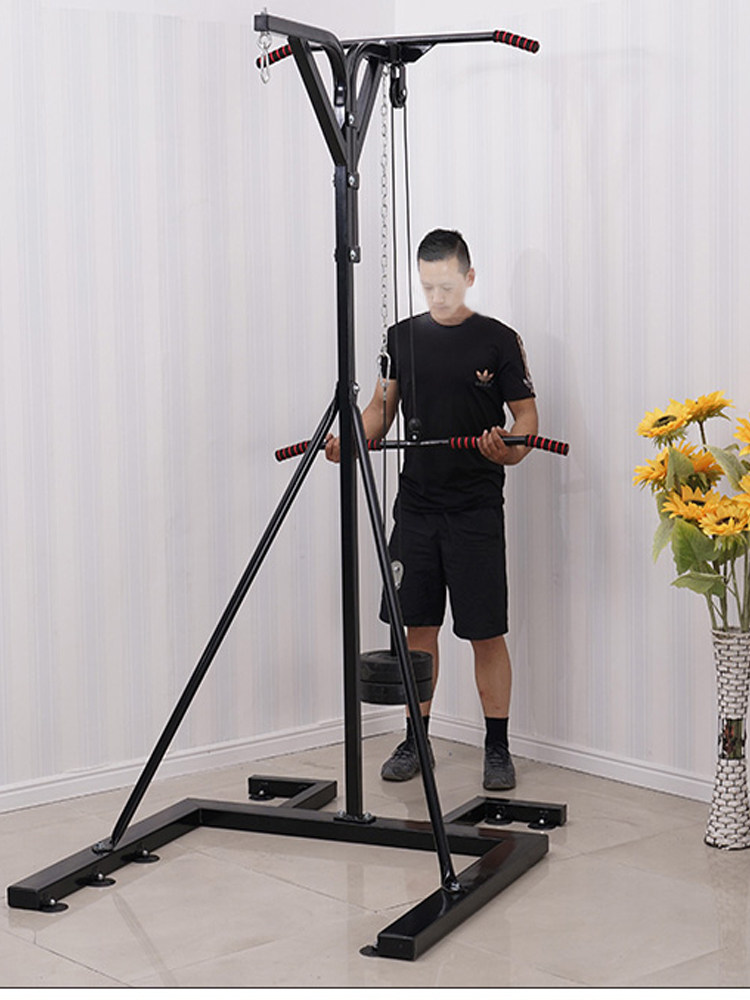 Professional sanda boxing sandbag rack Sandbag rack Pull-up single bar indoor integrated trainer does not need to be fixed